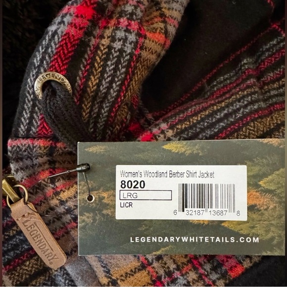 Legendary Whitetails Women's Woodland Berber Shirt Jacket, Large - Picture 7 of 13